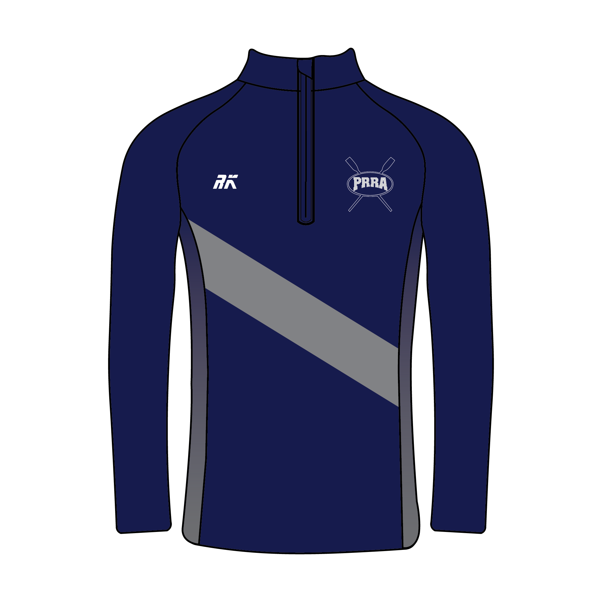 Passaic River Rowing Association Bespoke Q-Zip