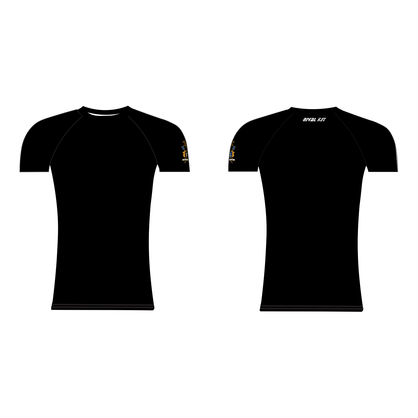 Central Catholic Crew Short Sleeve Base-Layer Black