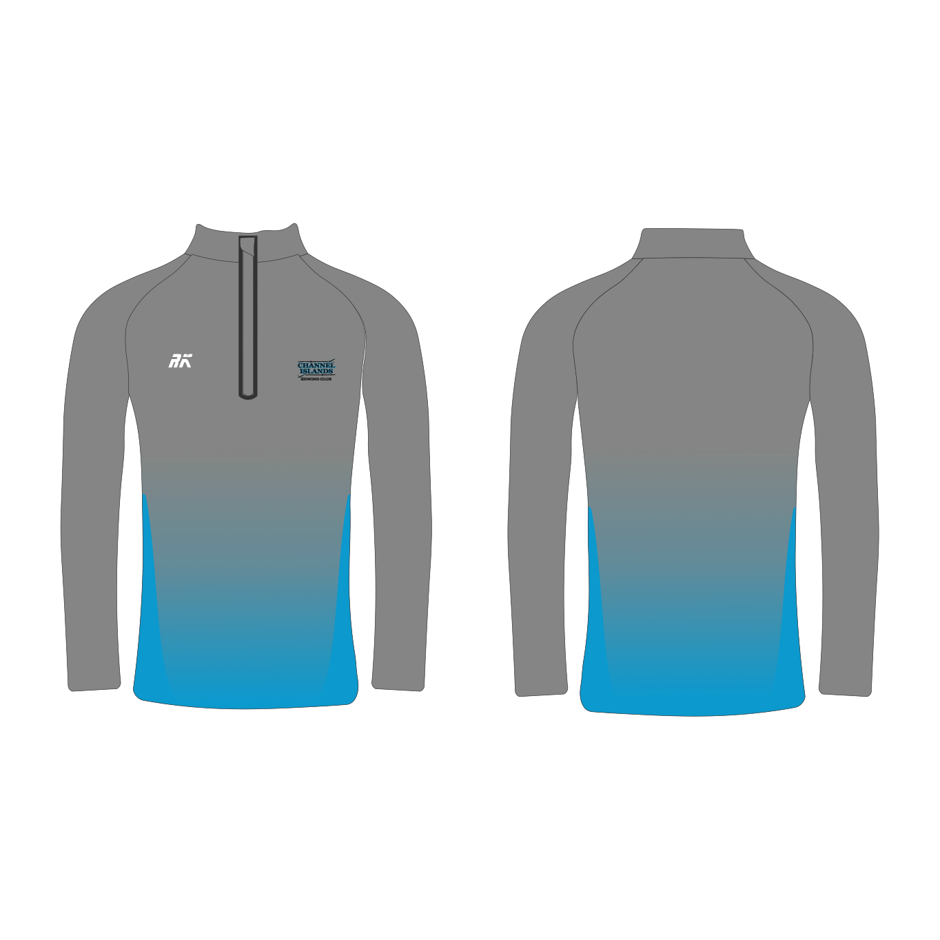 Channel Islands Rowing Club Q-zip