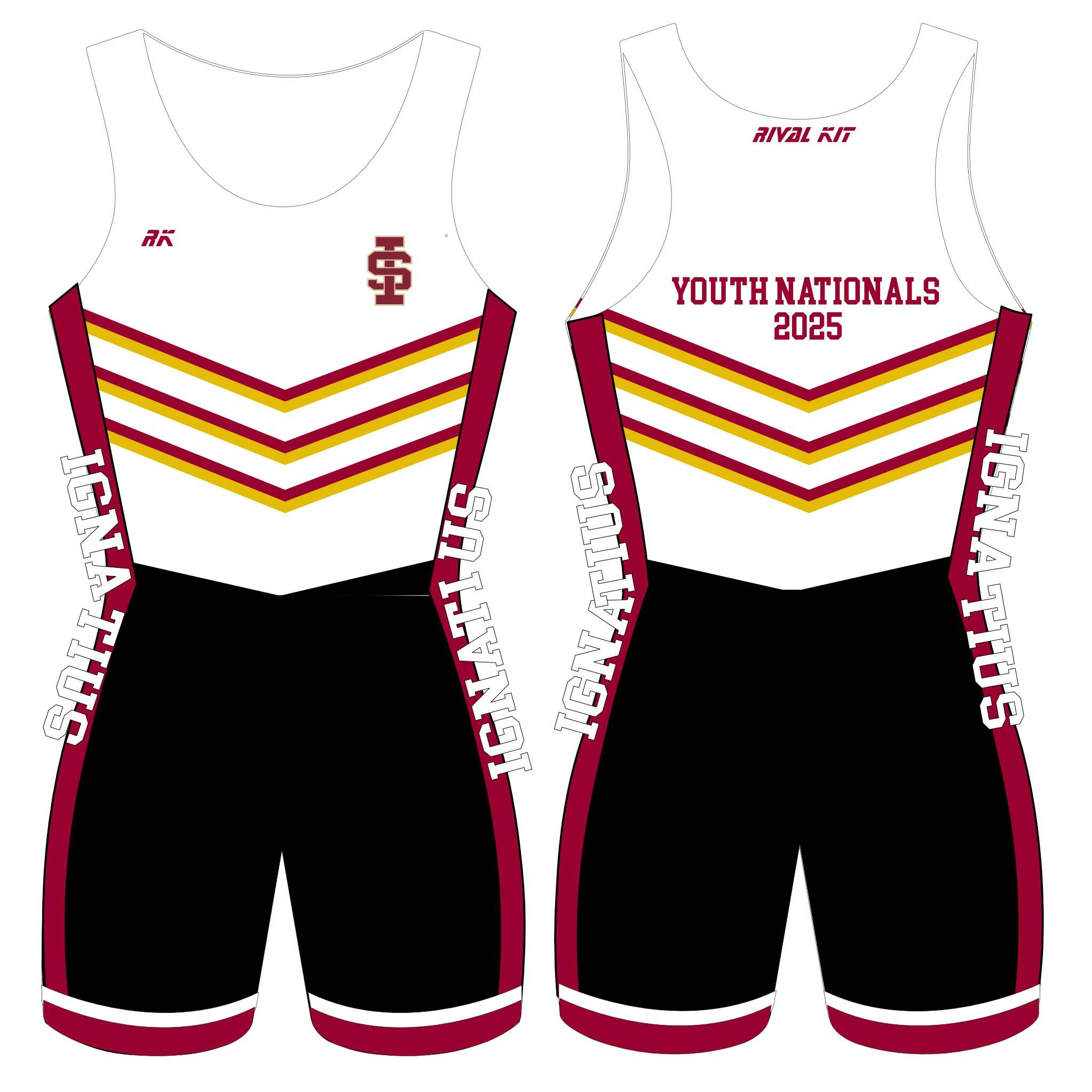 Saint Ignatius Chicago Rowing Nationals 2025 AIO design2 – Rivalkit USA