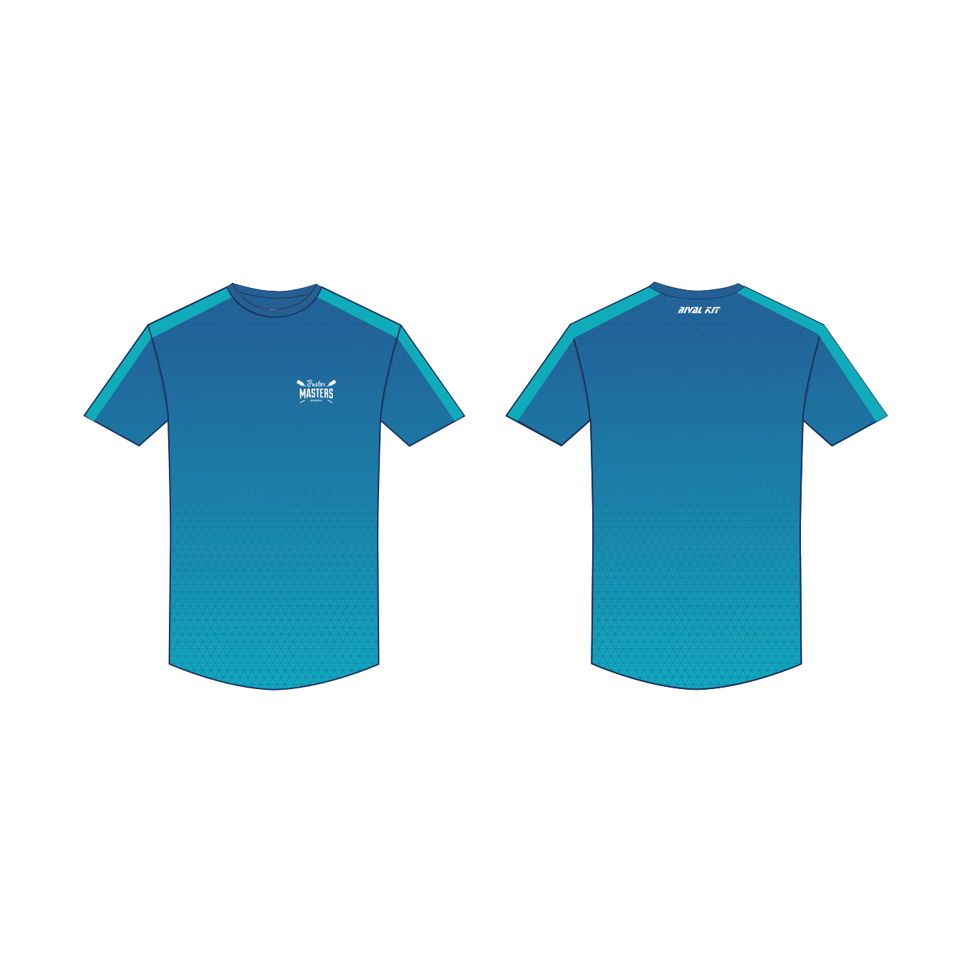 Faster Masters Rowing Gym T-shirt