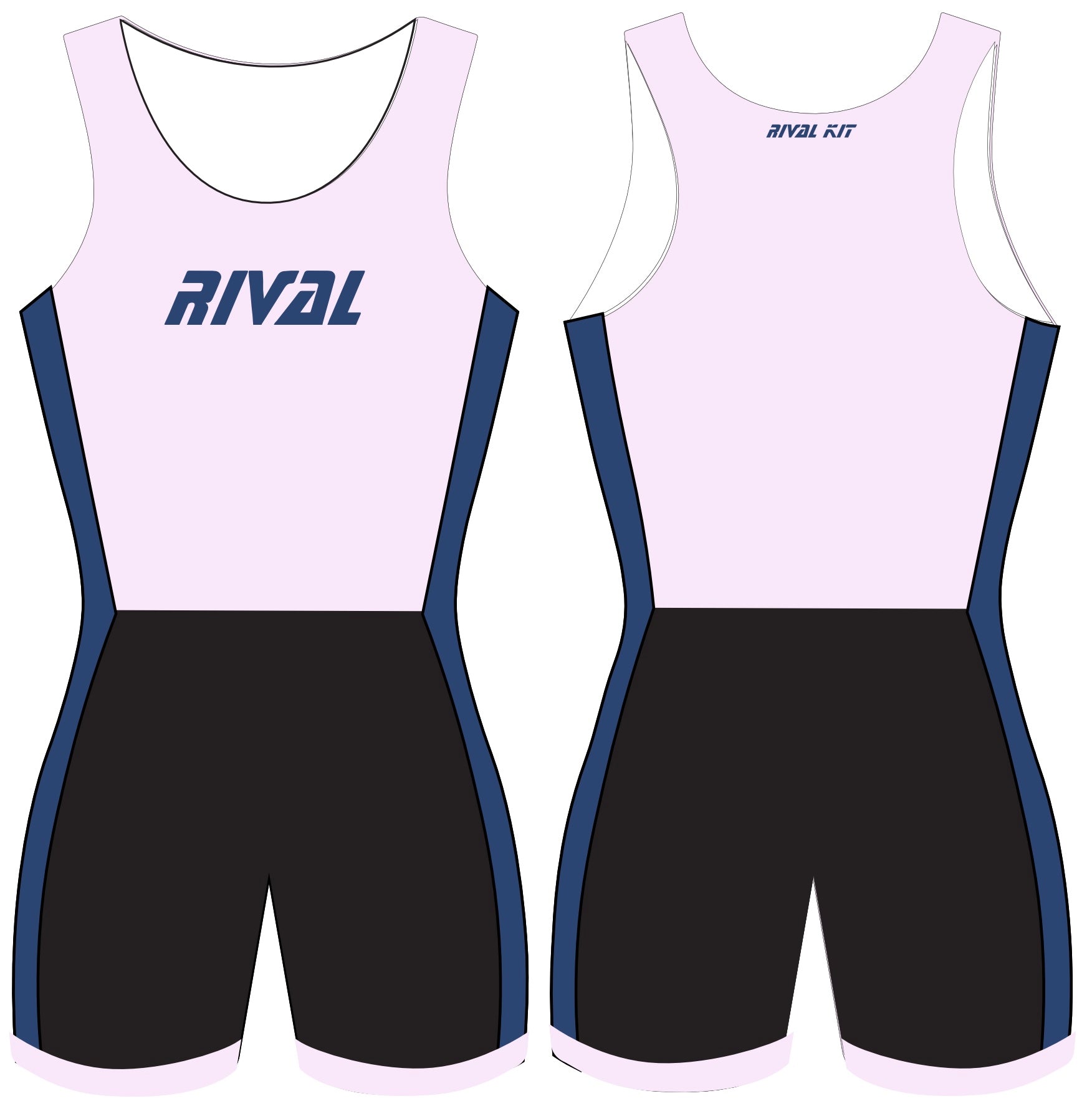 Navy and Baby Pink Combo AIOX