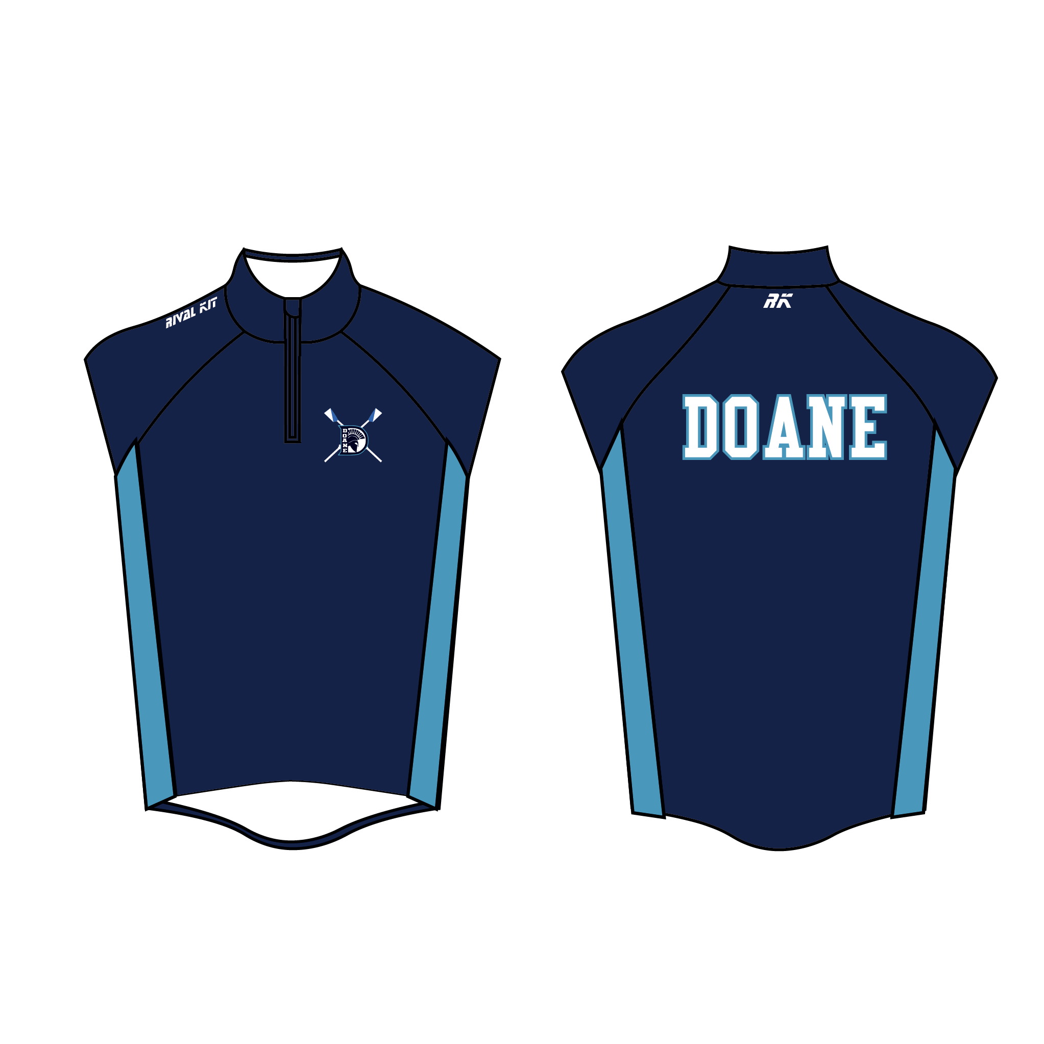 Doane Academy Crew Splash Gilet