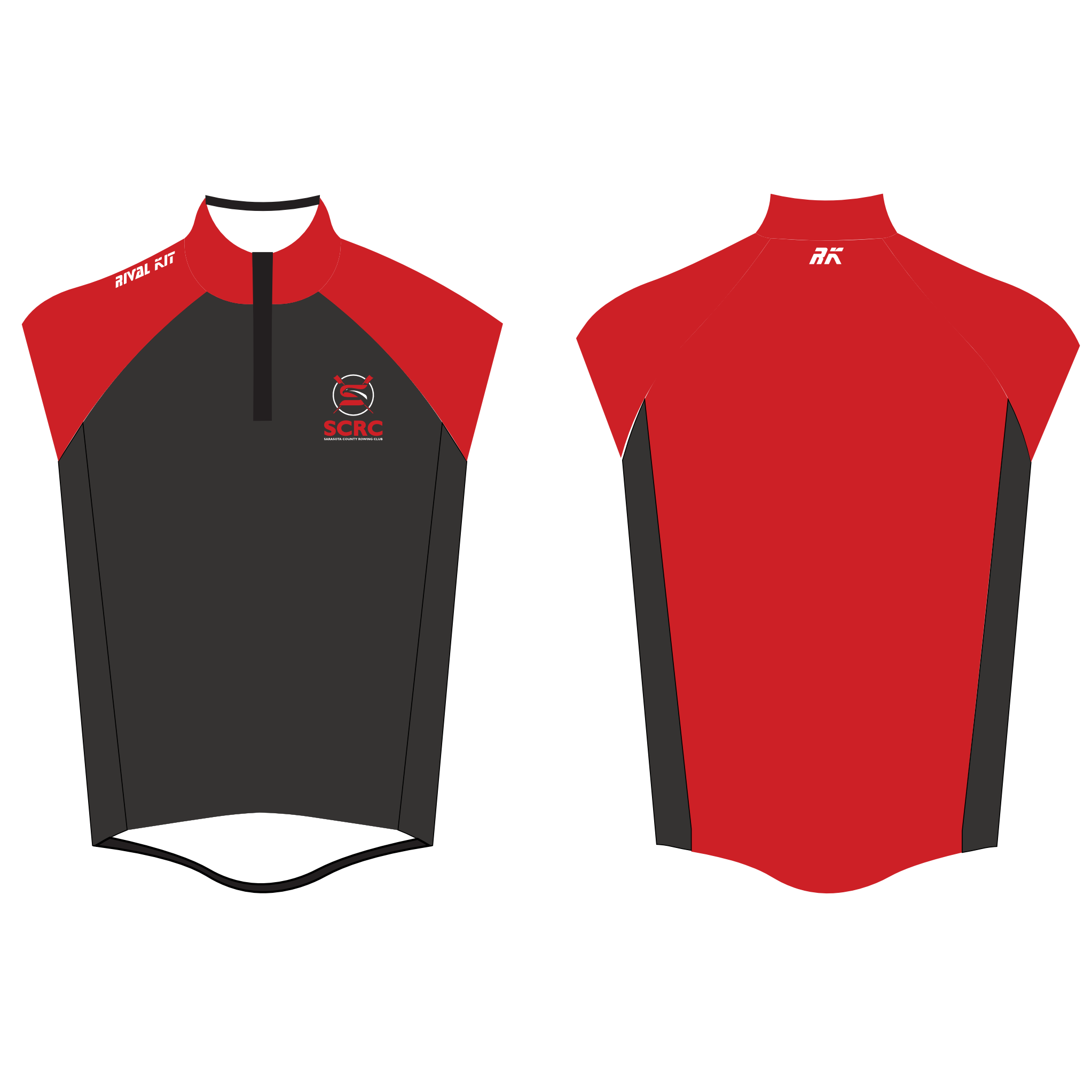 Sarasota County Rowing Club Thermal Gilet
