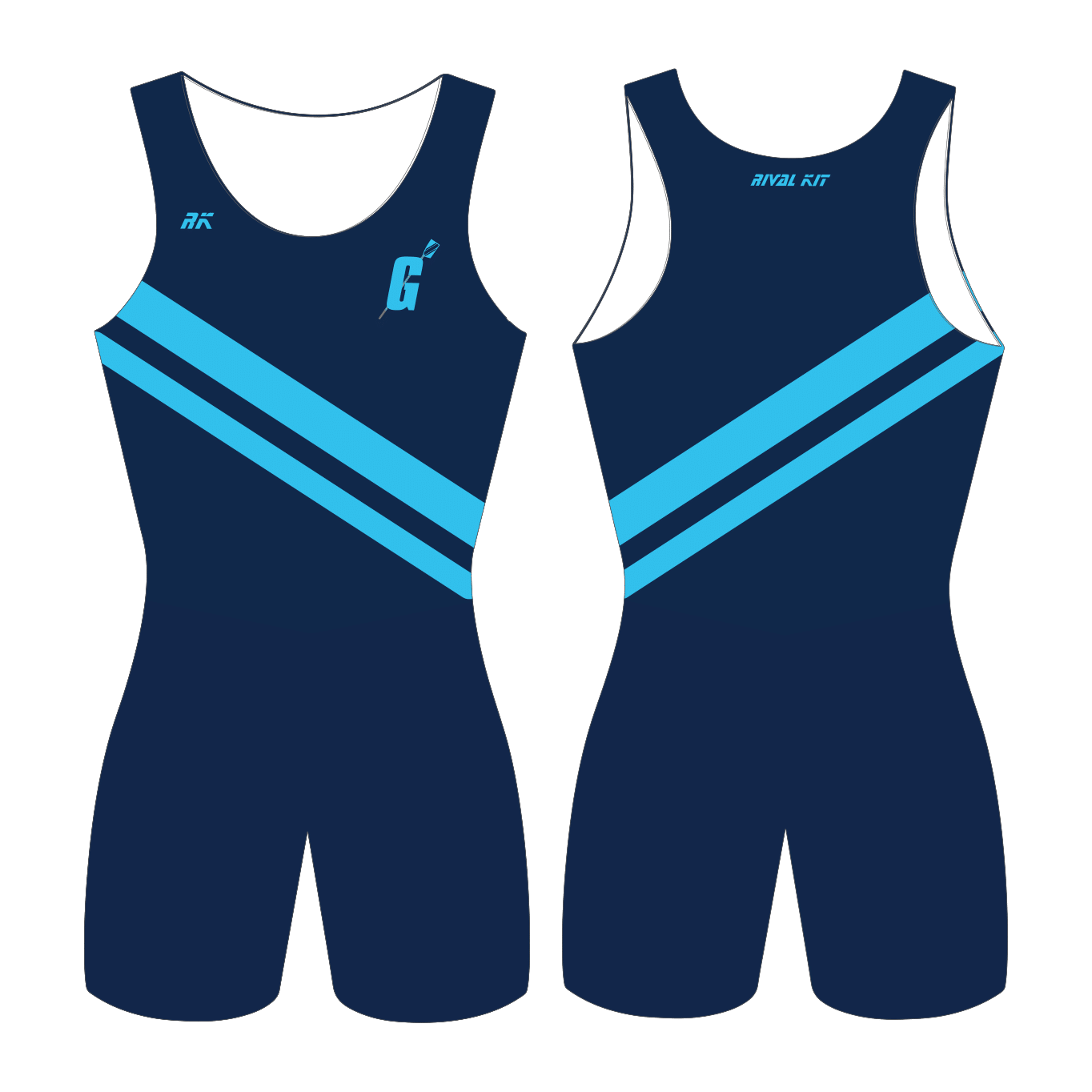 Gordon College Rowing AIOX Navy