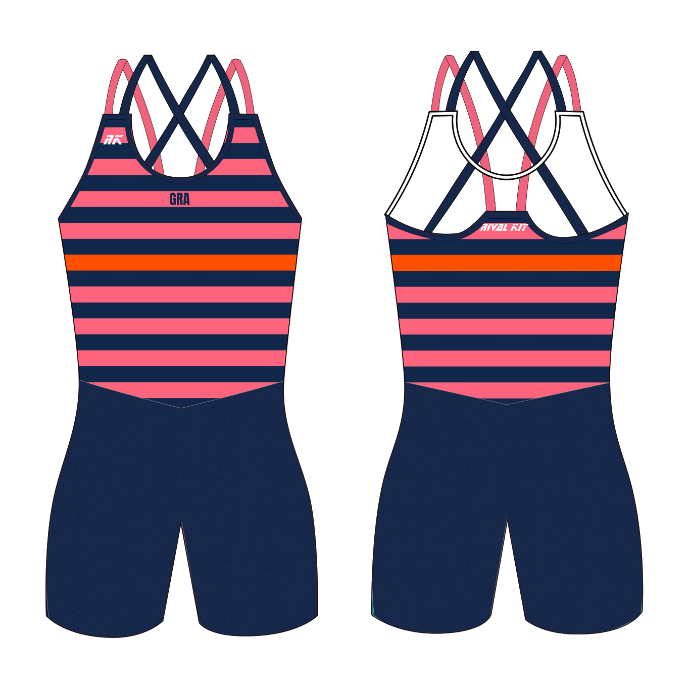 Gordon College Rowing Strappy AIOX