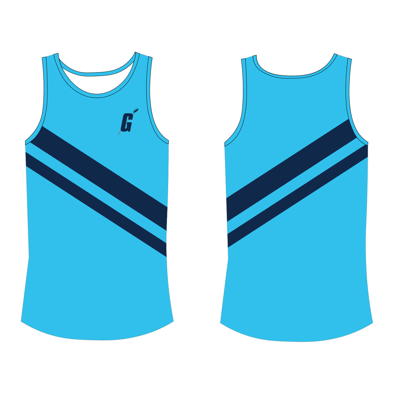 Gordons College Rowing Racing Vest