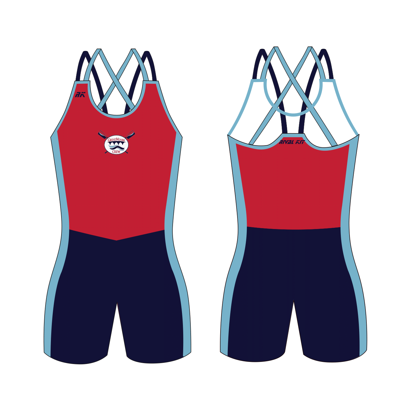 Great Miami Rowing Crew Strappy AIOX