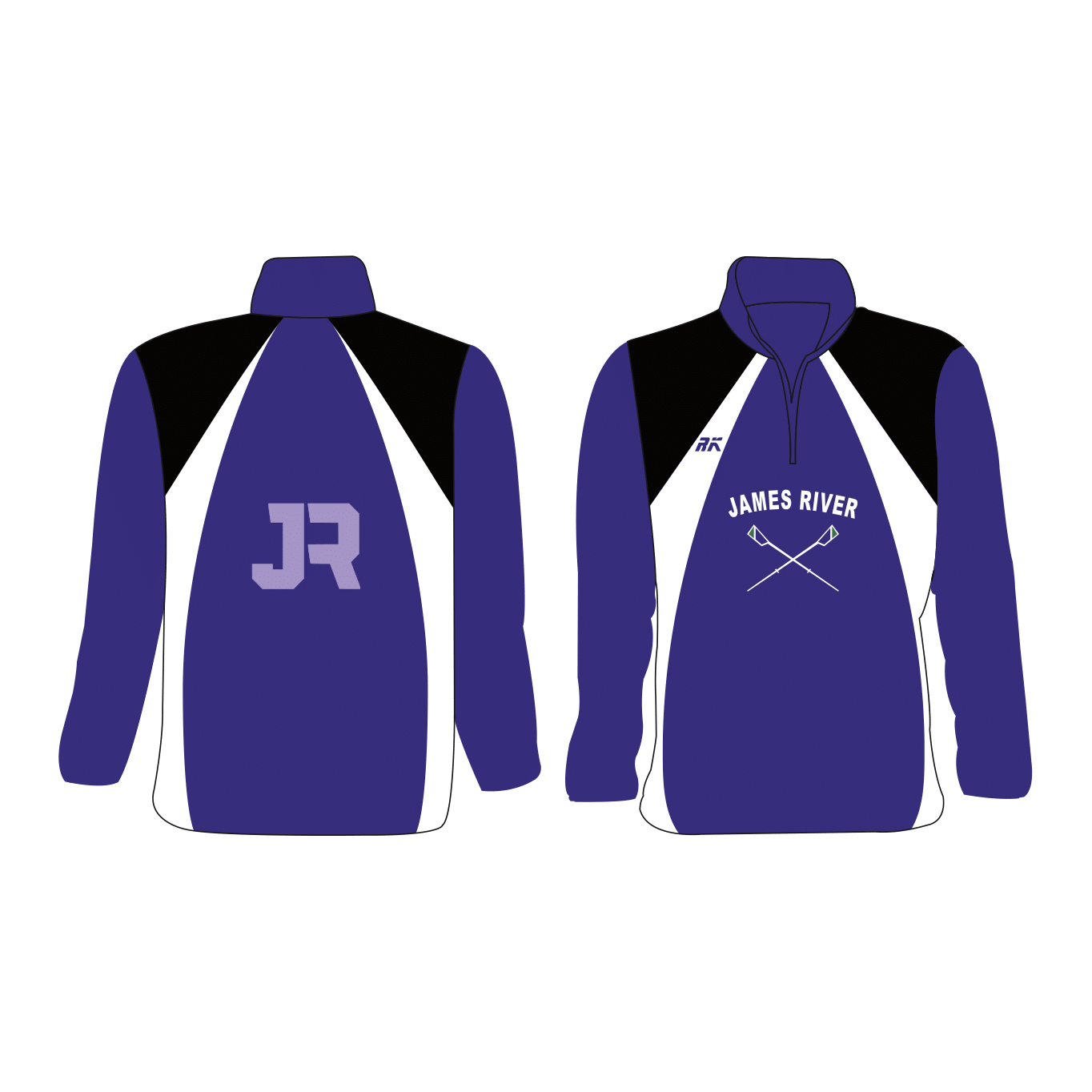 James River High School Fleece Q-Zip