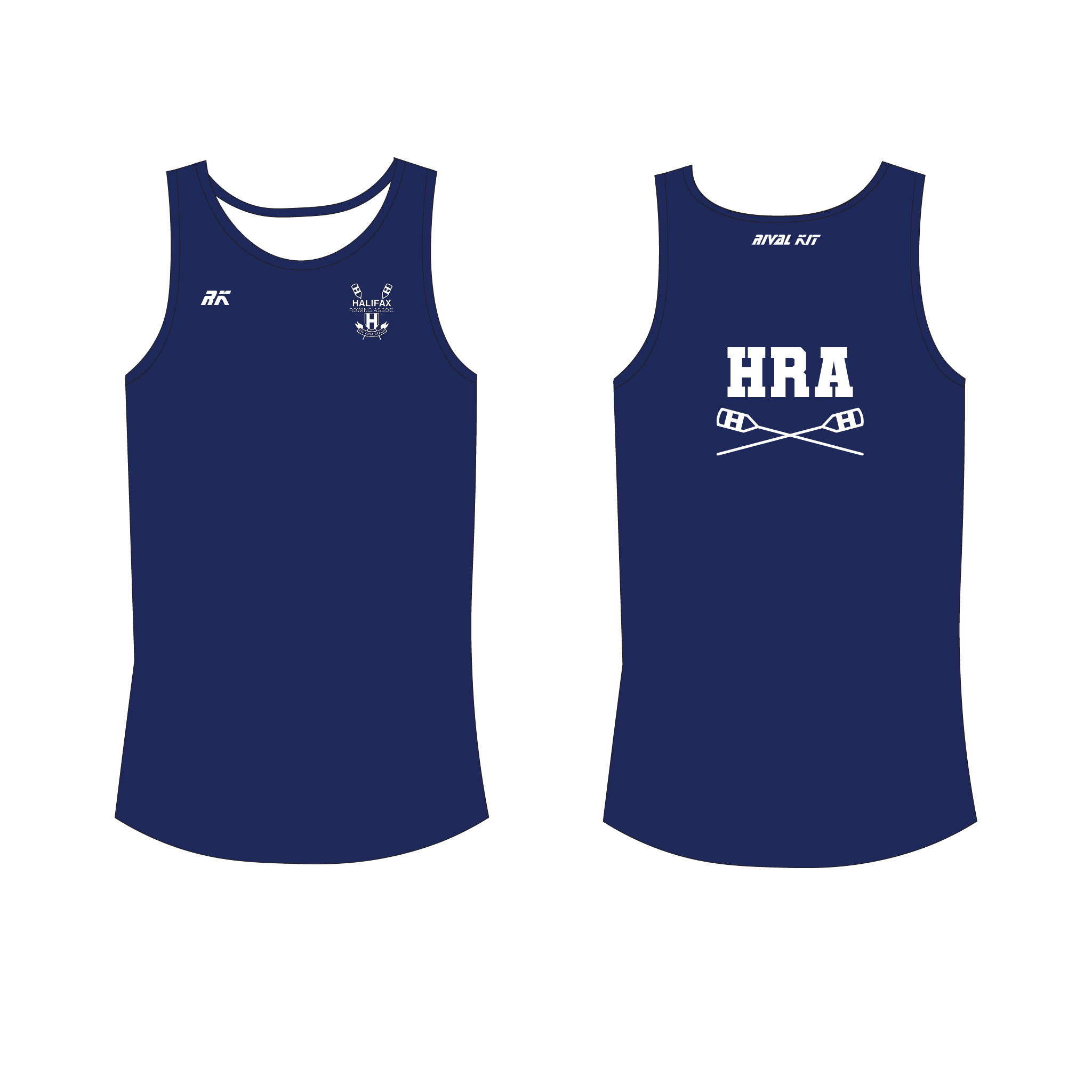 Halifax Rowing Navy Vest