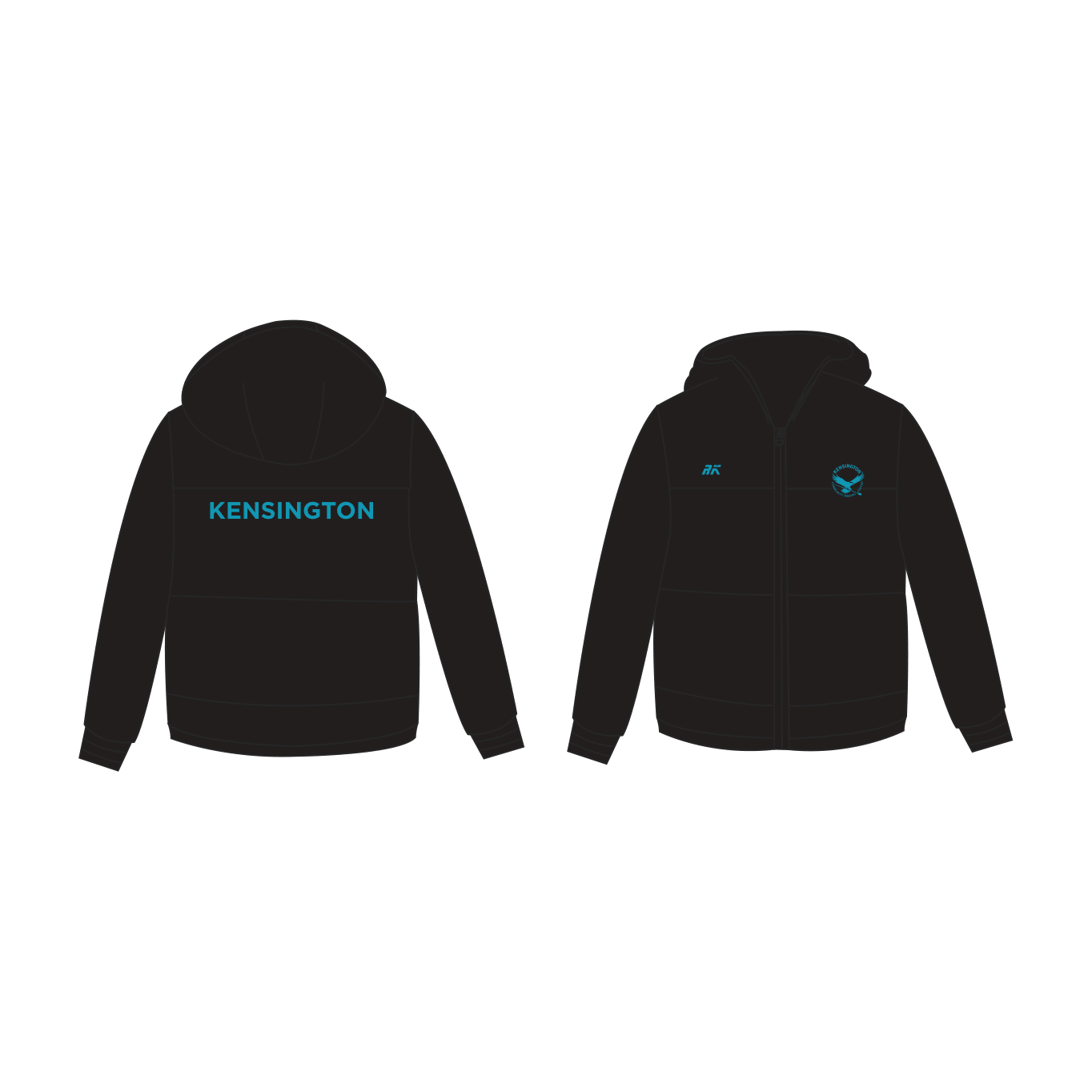 Kensington Community Rowing Center Puffa Jacket