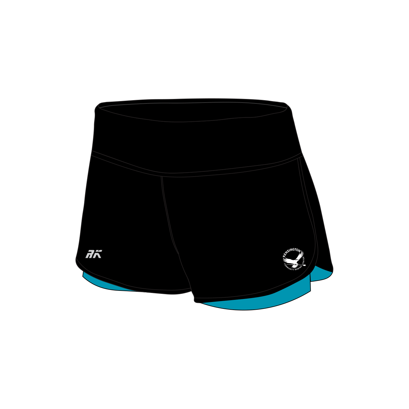 Kensington Community Rowing Center Female Gym Shorts