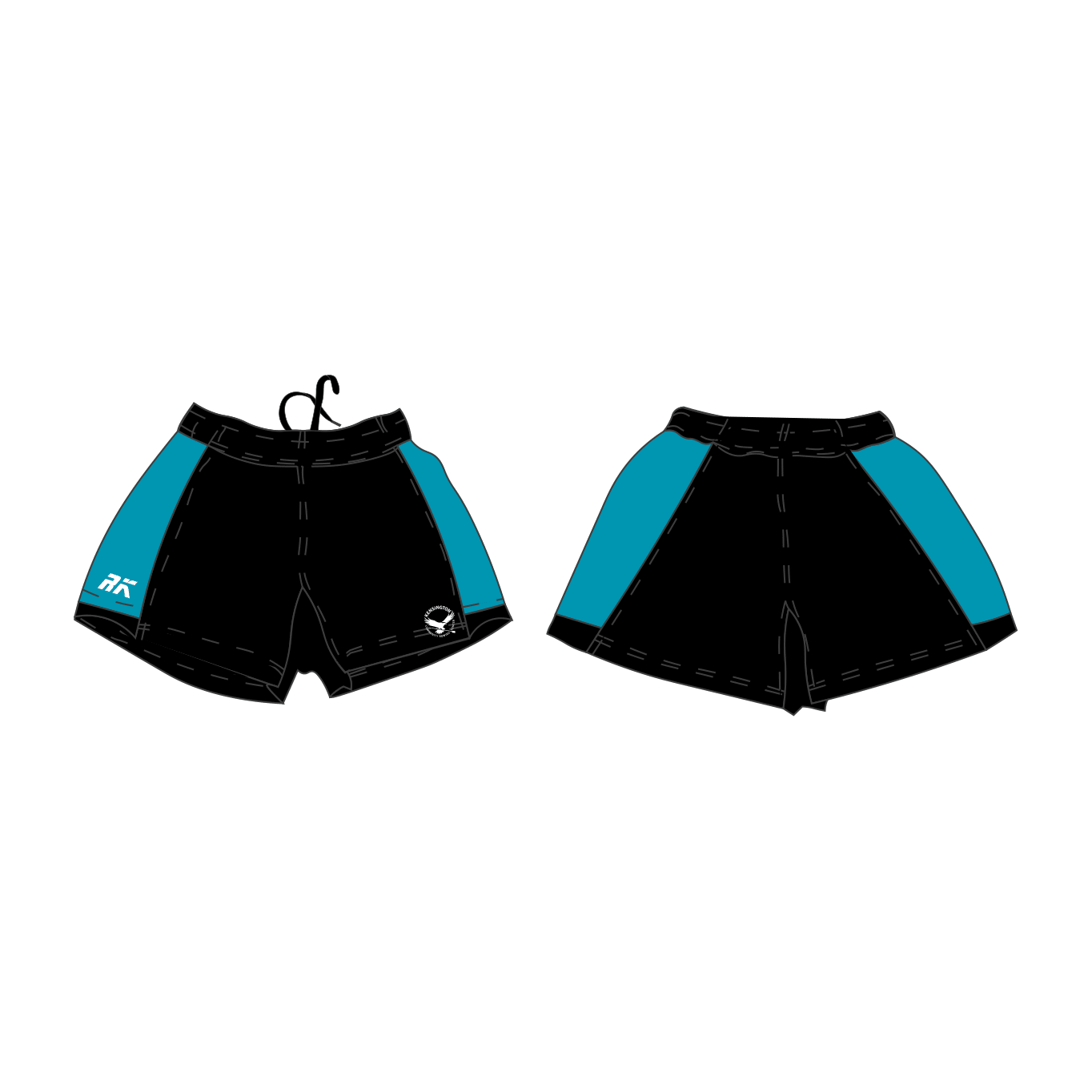 Kensington Community Rowing Center Rugby Shorts