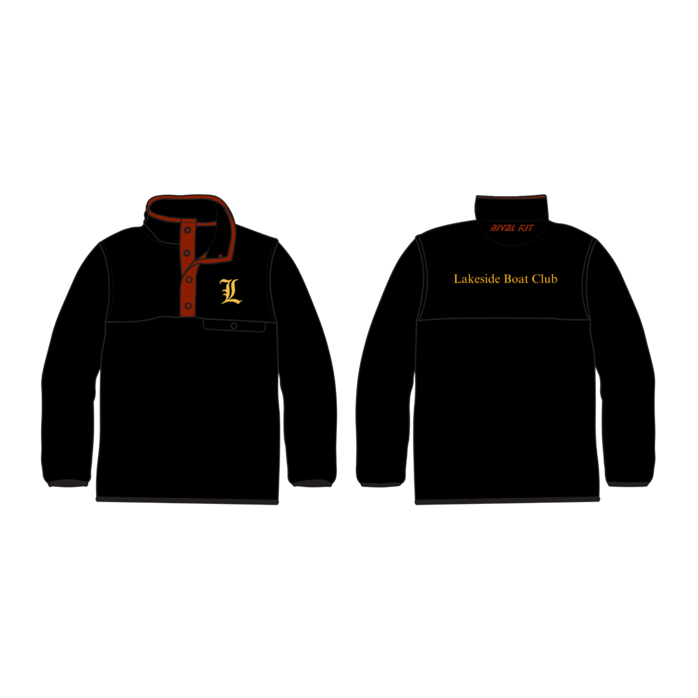 Lakeside Boat Club Pocket Fleece