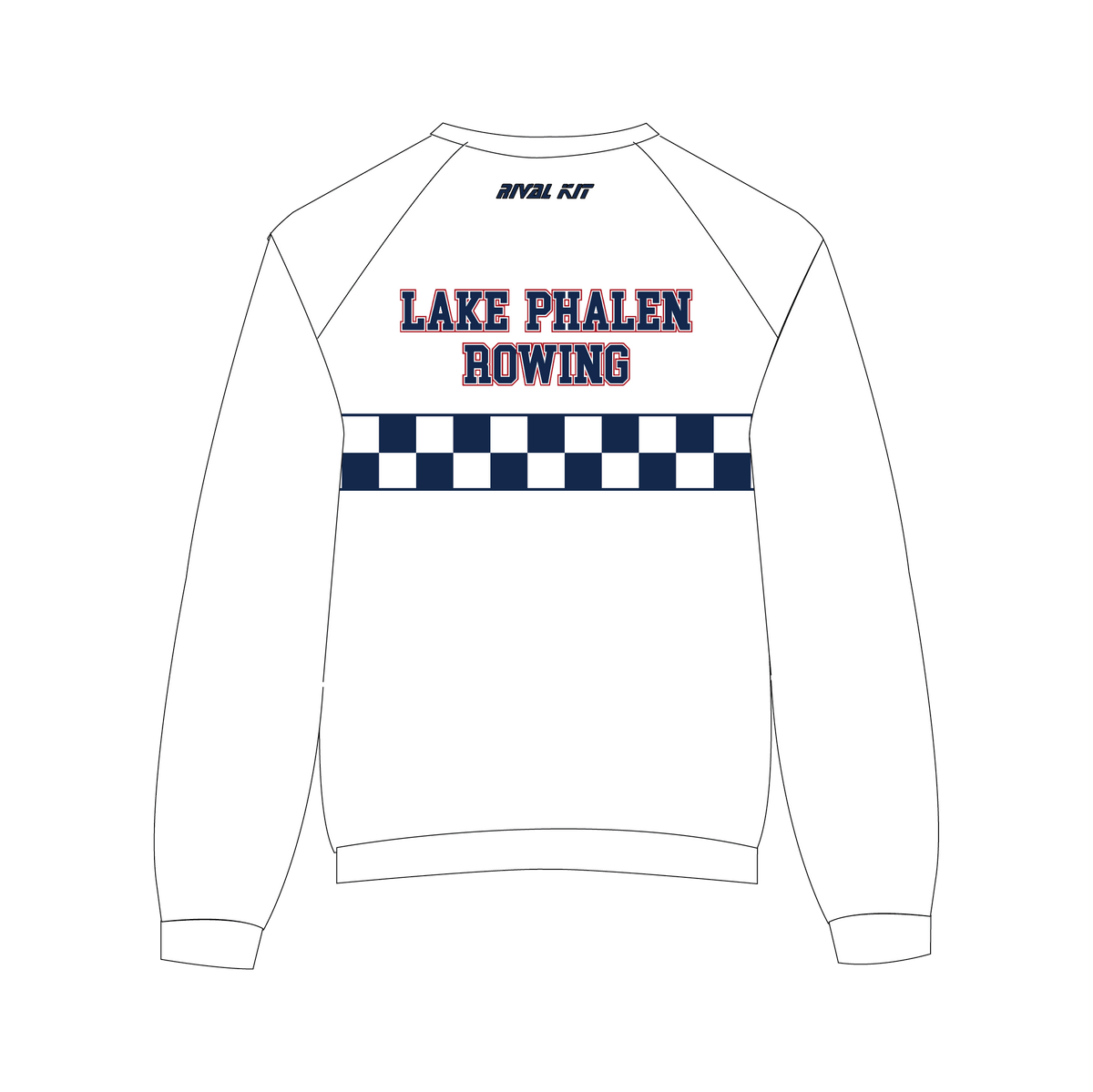 Lake Phalen Rowing White Sweatshirt