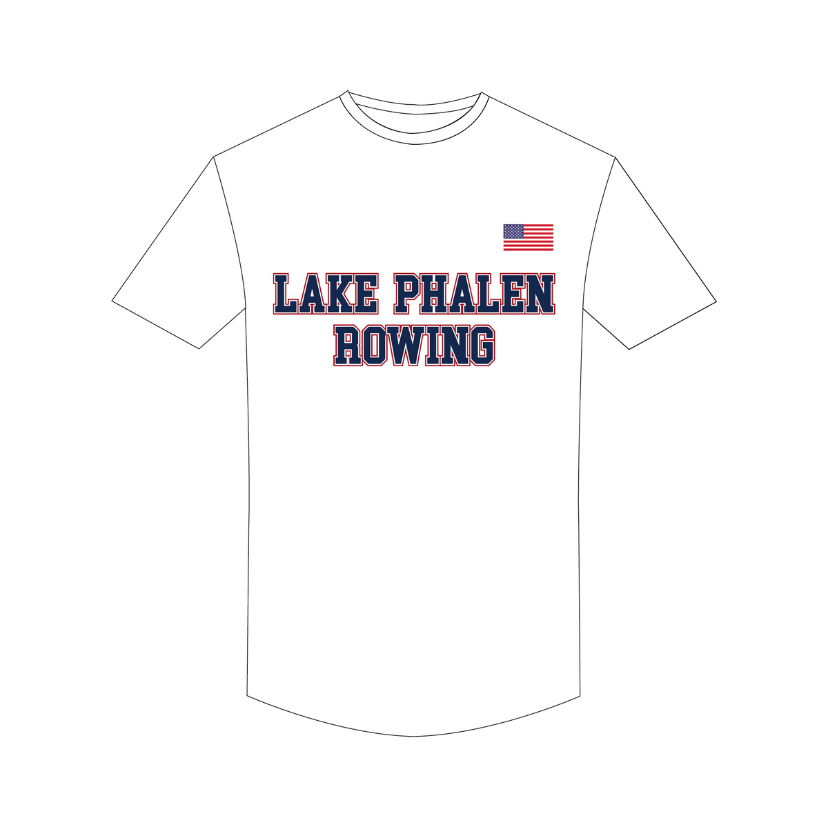Lake Phalen Rowing Bespoke Gym T-Shirt