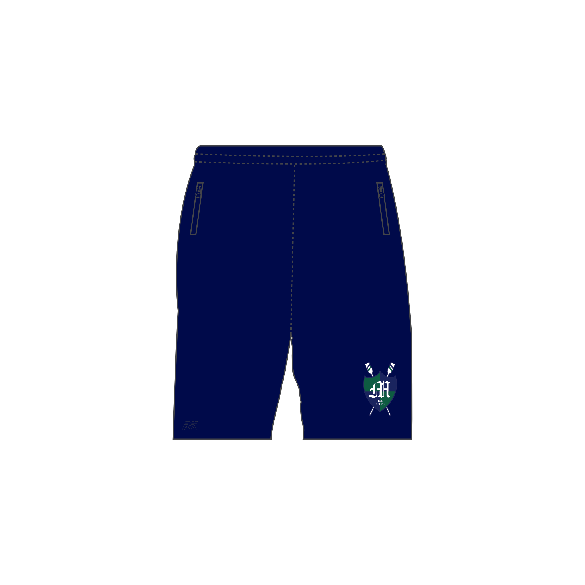 Mercyhurst University Boat Club Male Gym Shorts