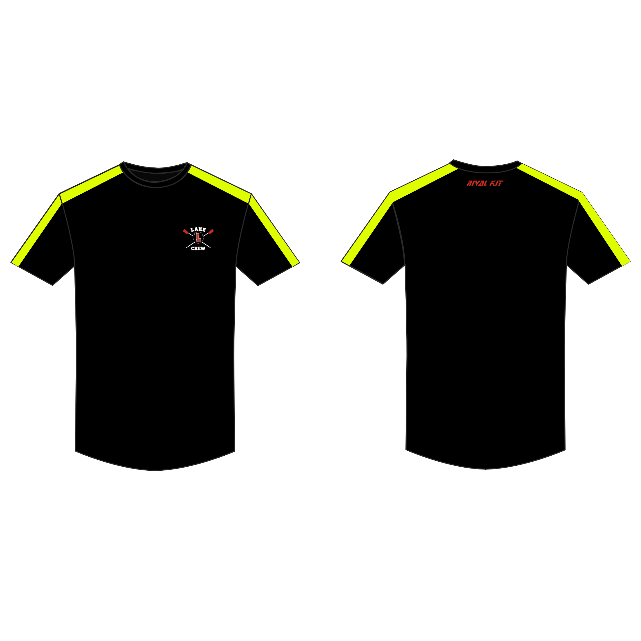 Lake County Rowing Association Gym T-Shirt 2