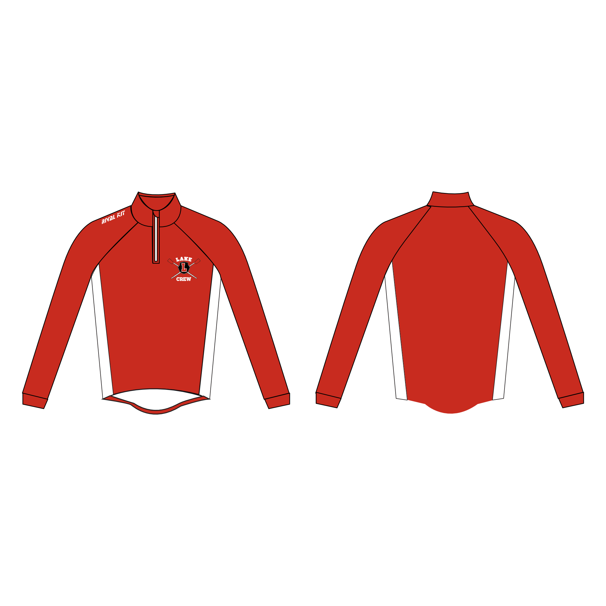 Lake County Rowing Association THERMAL Splash Jacket 2