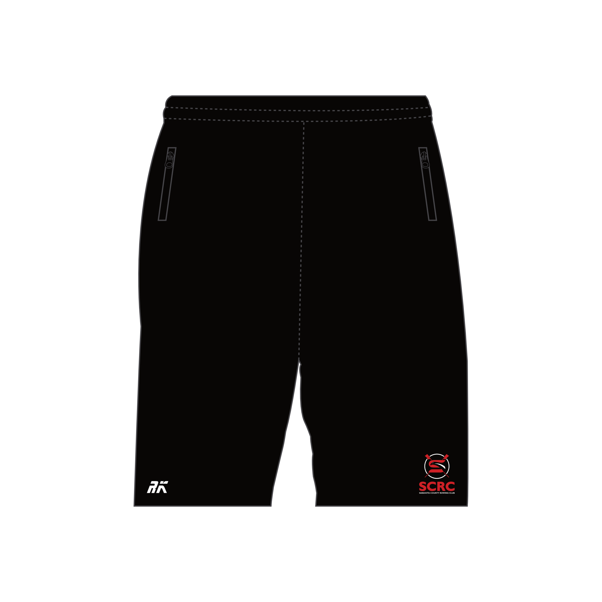 Sarasota County Rowing Club Male Gym Shorts