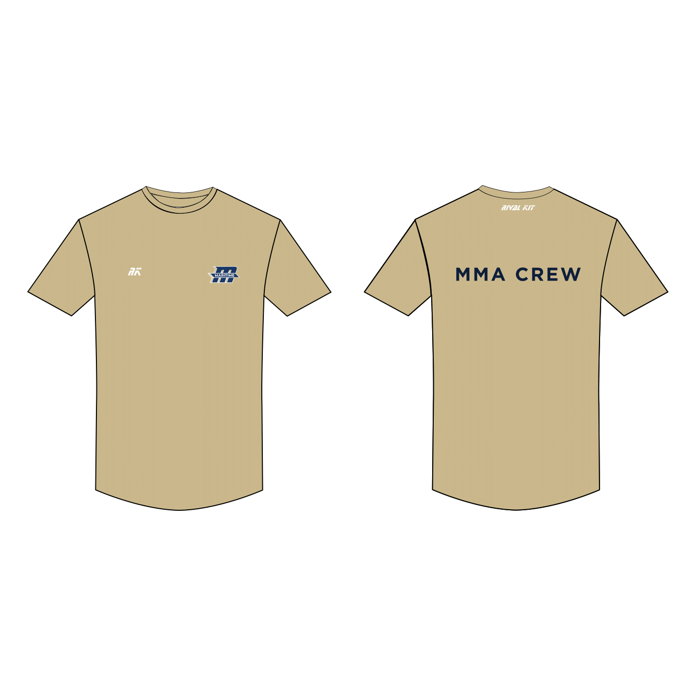 Massachusetts Maritime Academy Short Sleeve Gym T-Shirt