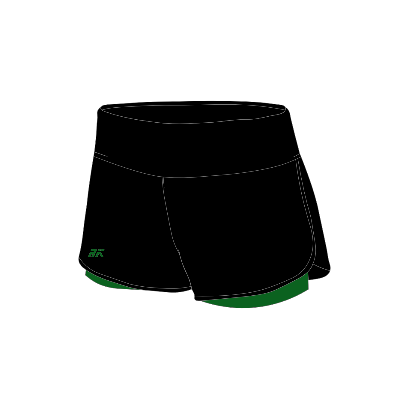 Minneapolis Rowing Club Female Gym Shorts