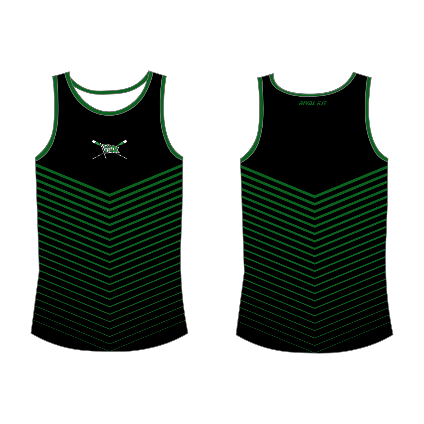 Minneapolis Rowing Training Vest Black