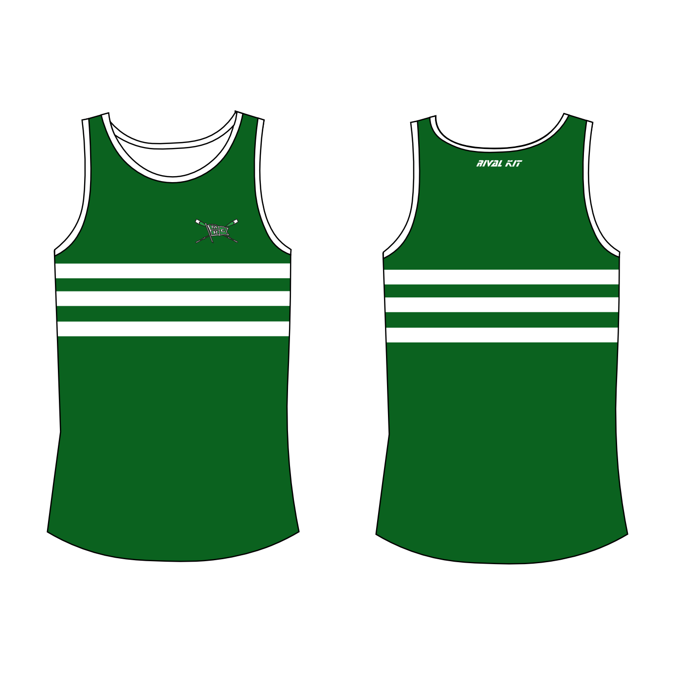 Minneapolis Rowing Training Vest Green