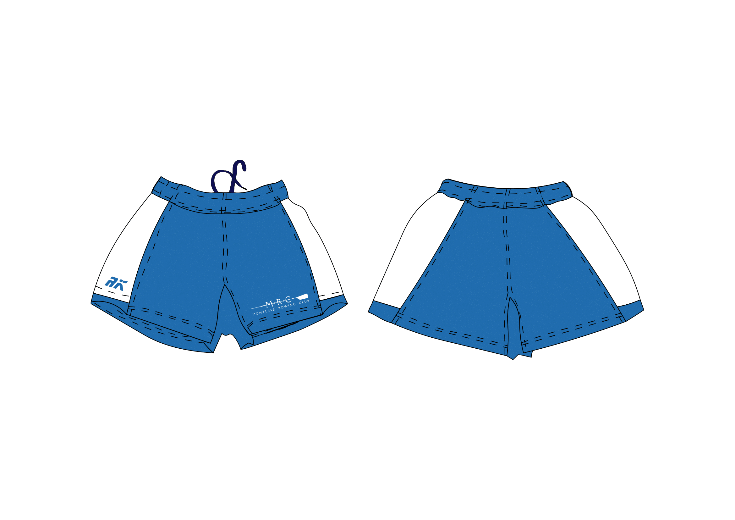 Montlake Rowing Club Rugby Shorts