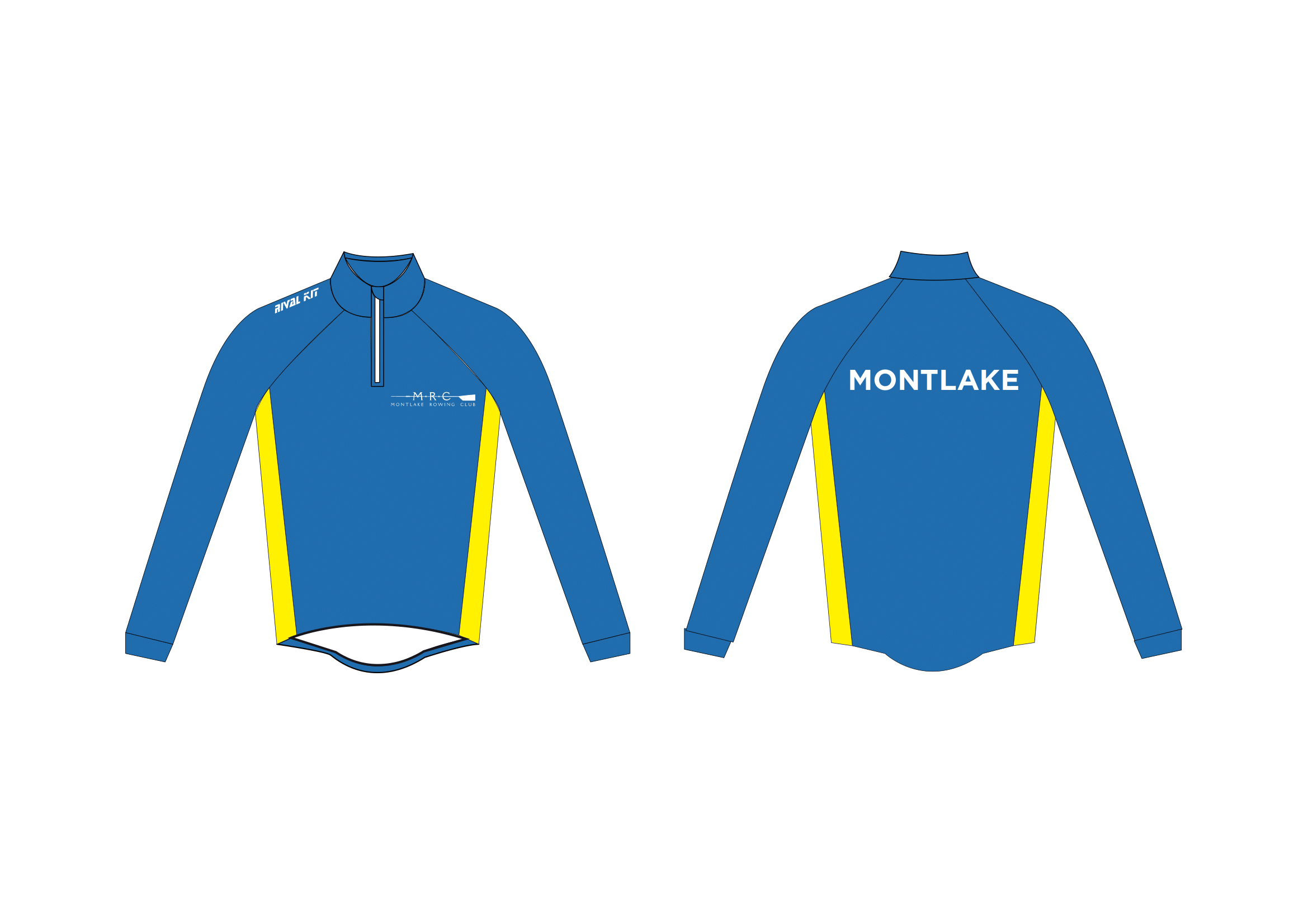 Montlake Rowing Club Hi-Vis Splash Jacket