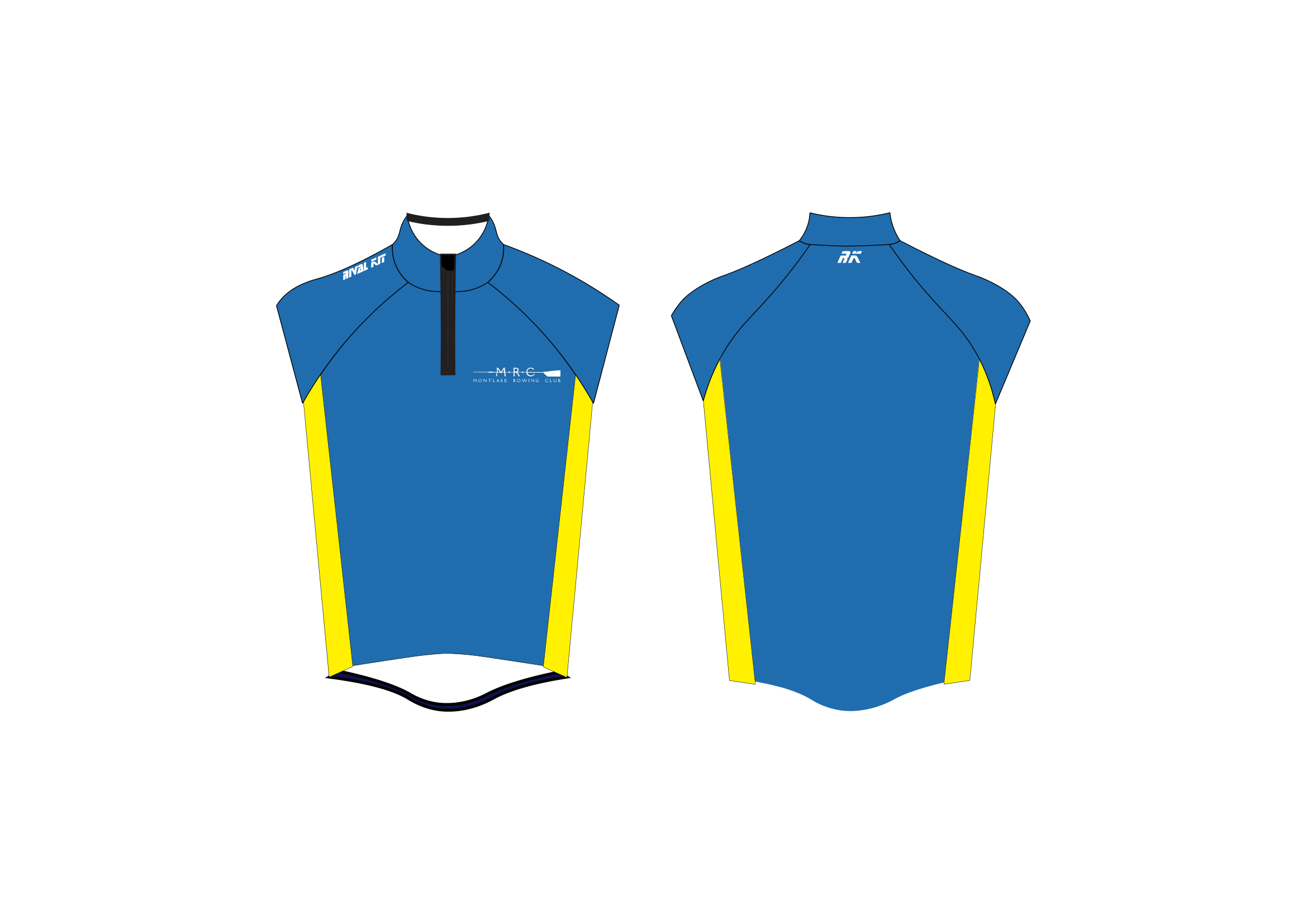 Montlake Hi-Vis Panels Splash Gilet