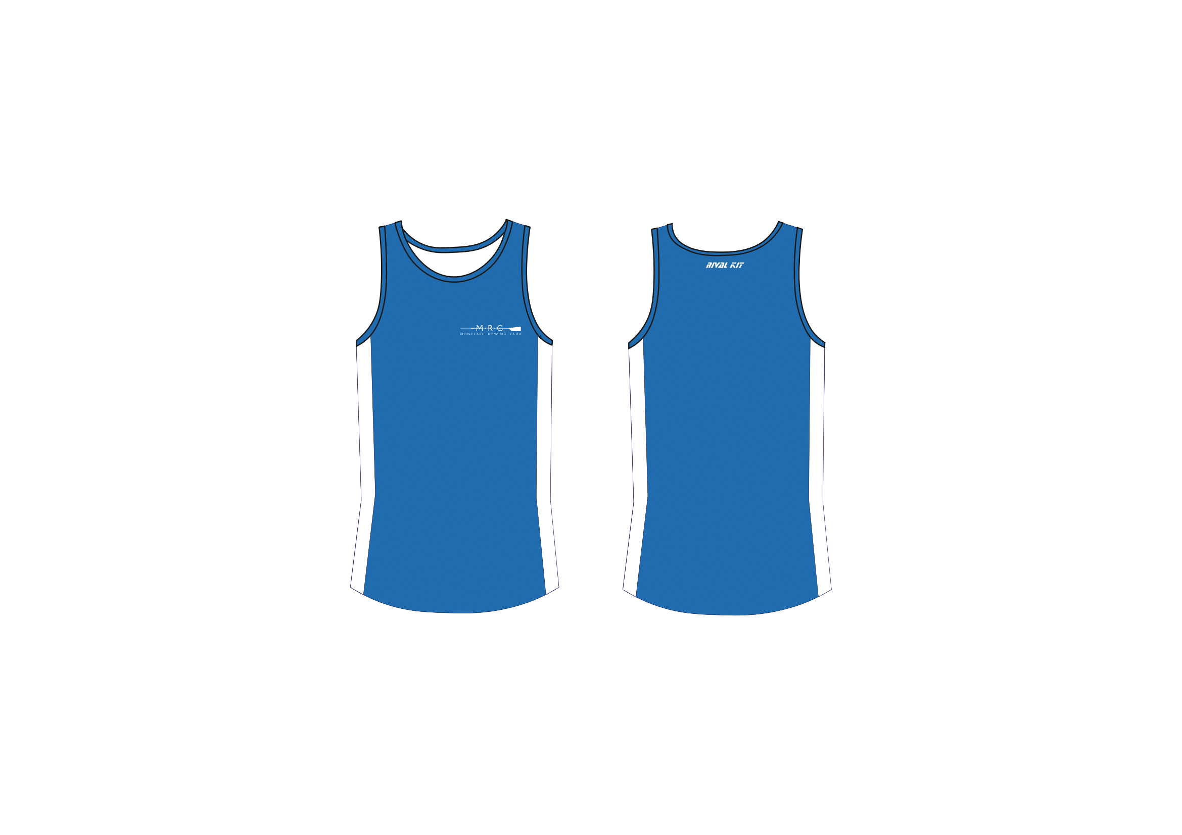 Montlake Rowing Club Blue Vest