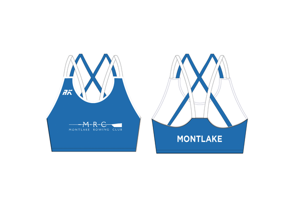 Montlake Rowing Club Strappy Sports Bra