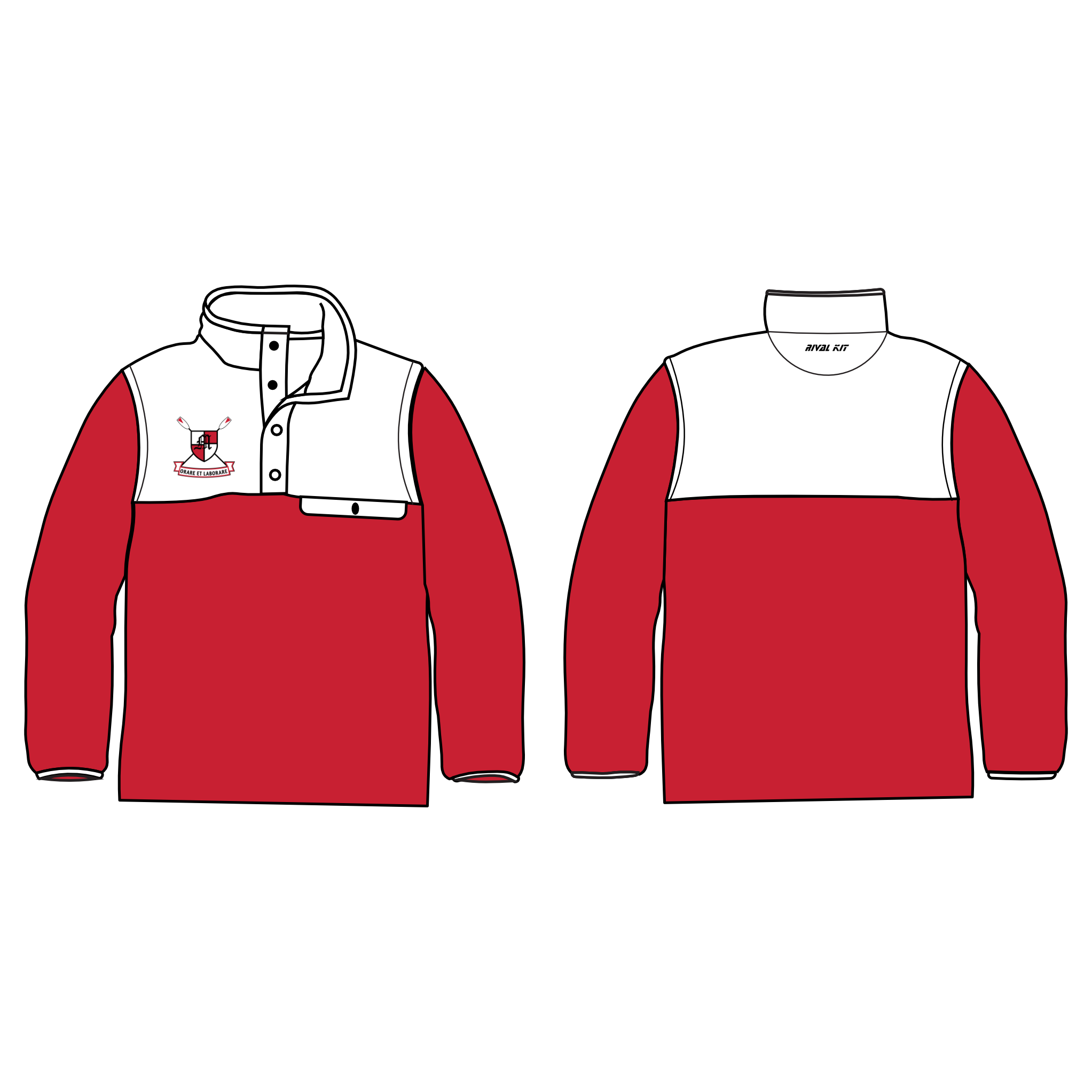 Marist Men's Rowing Pocket Fleece