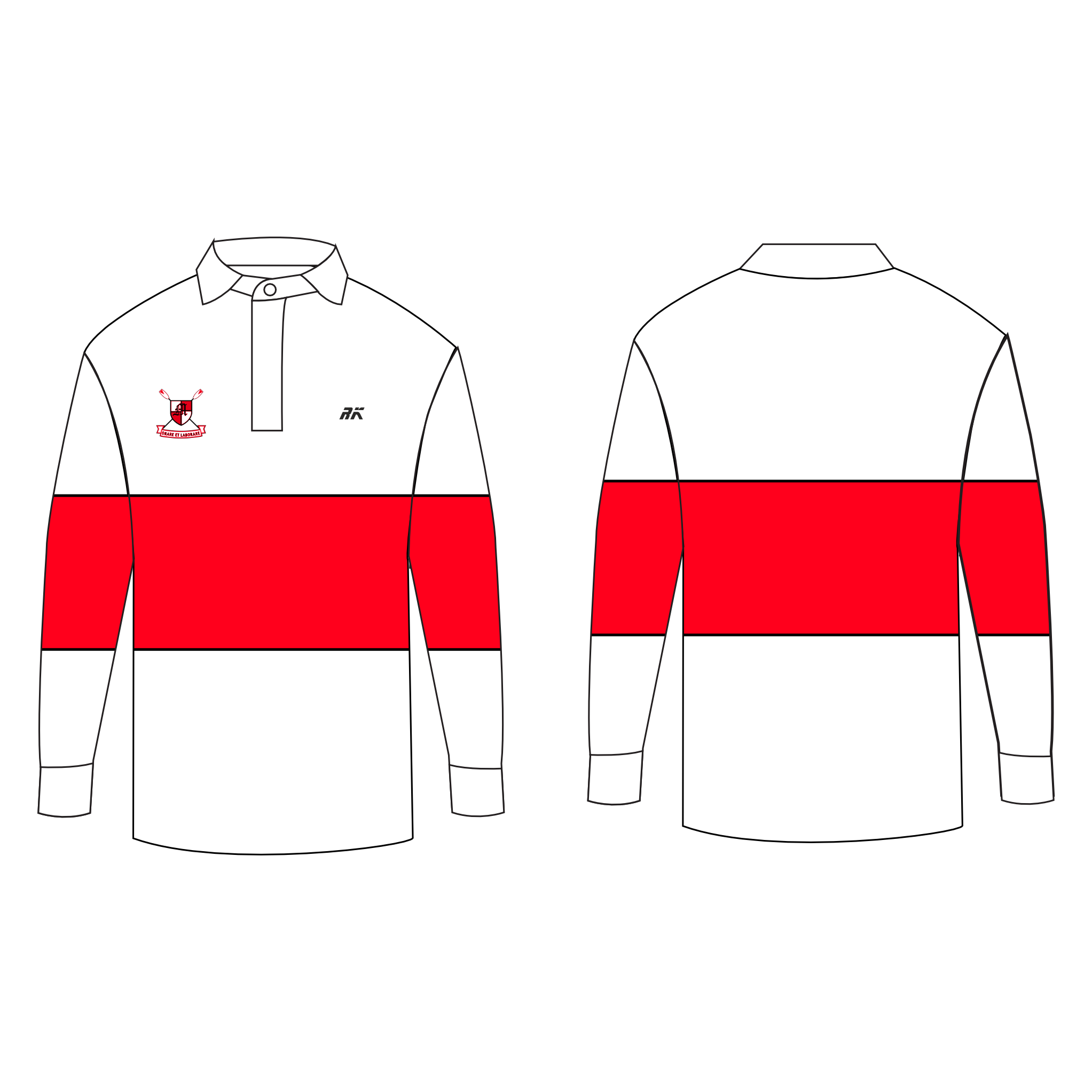 Marist Men's Rowing Club Rugby Shirt