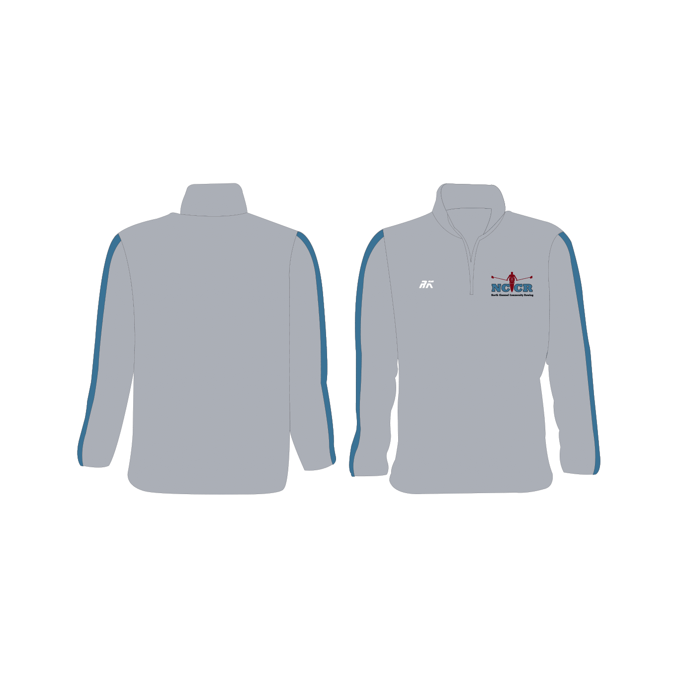 North Channel Community Rowing Fleece Grey