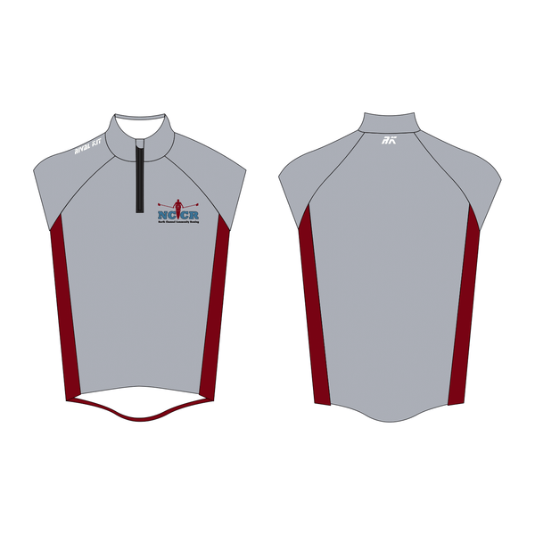 North Channel Community Rowing Thermal Gilet Grey