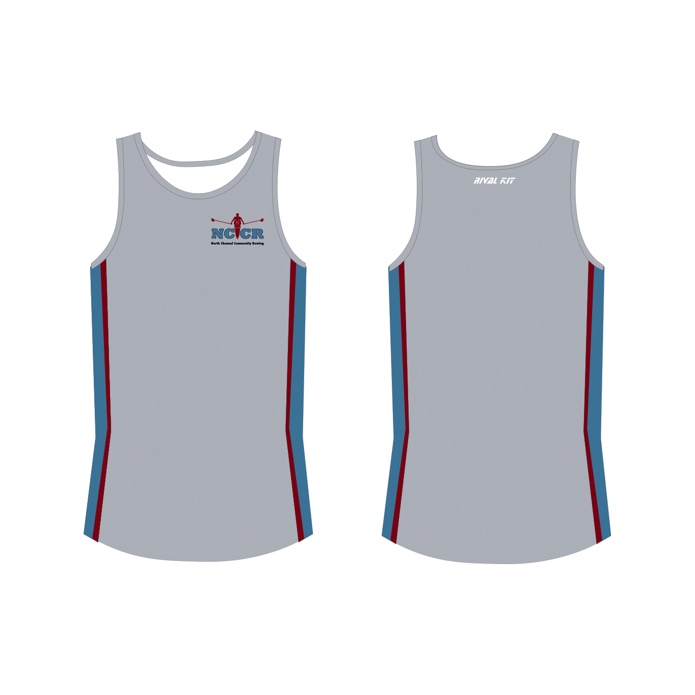 North Channel Community Rowing Vest Grey