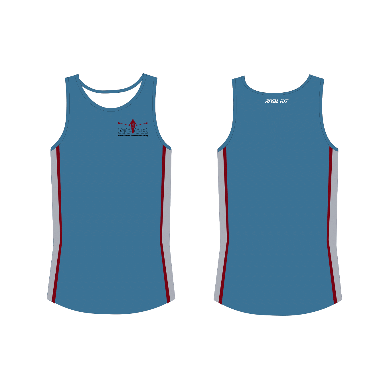 North Channel Community Rowing Vest Blue