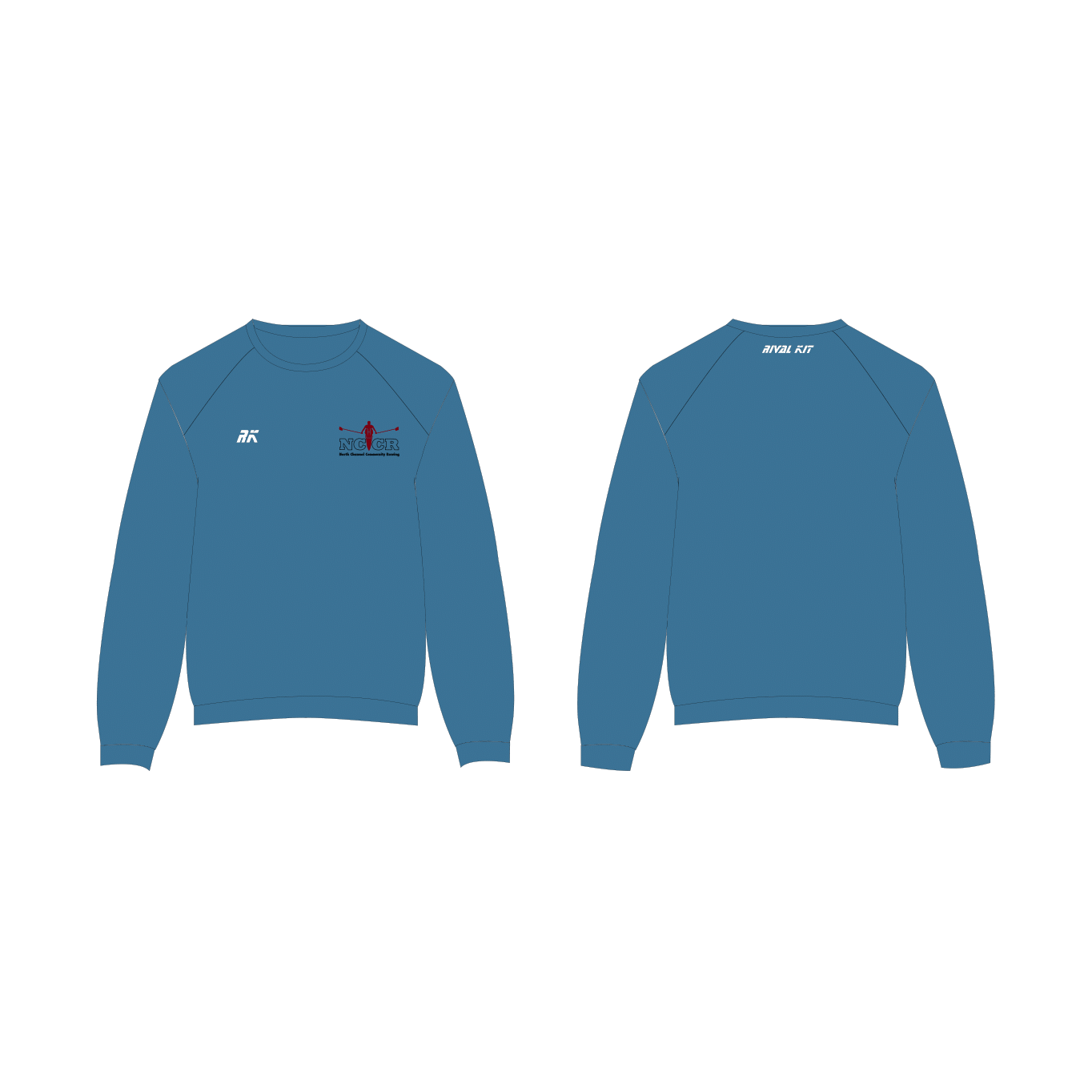 North Channel Community Rowing Sweatshirt Blue