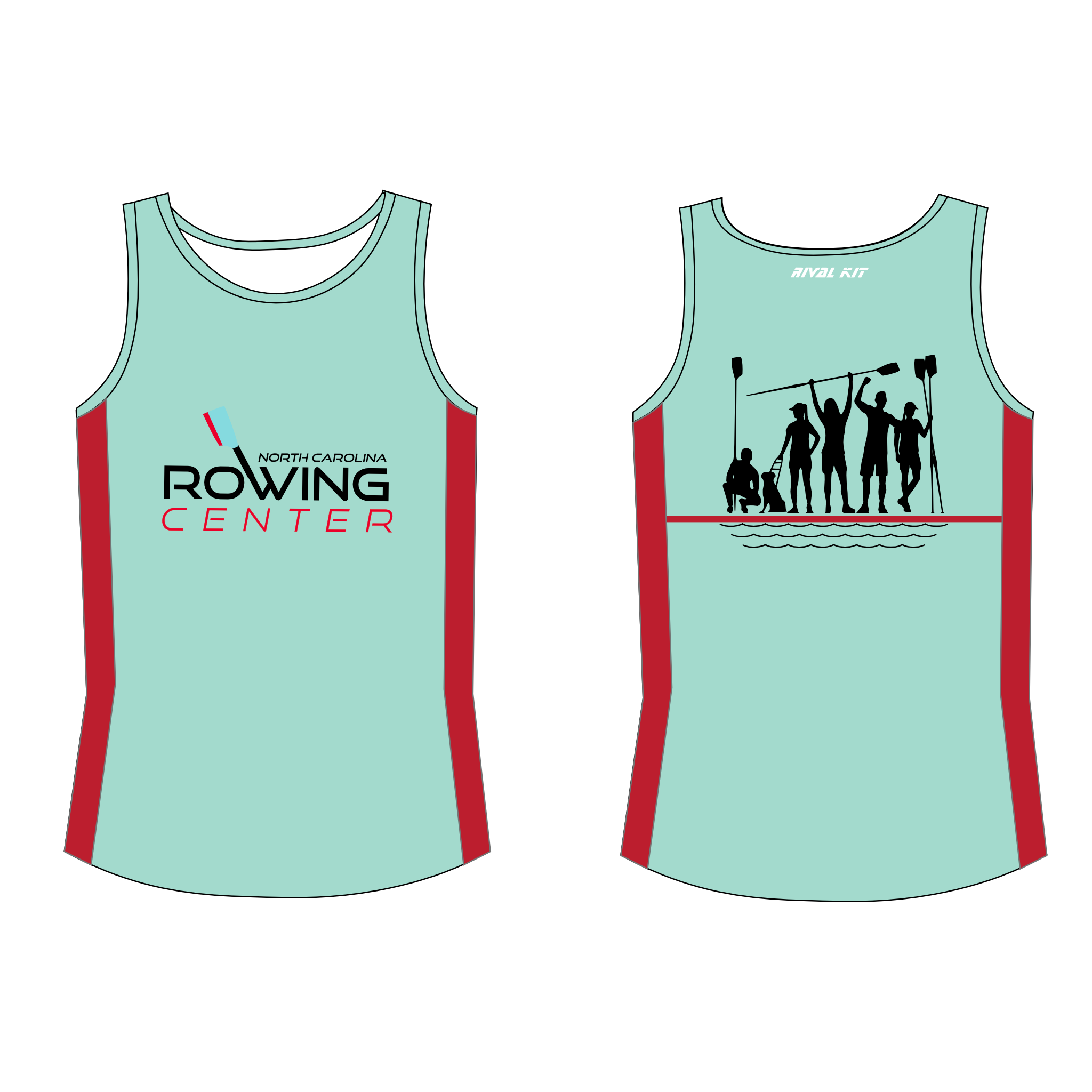 North Carolina Rowing Team Racing Vest 4
