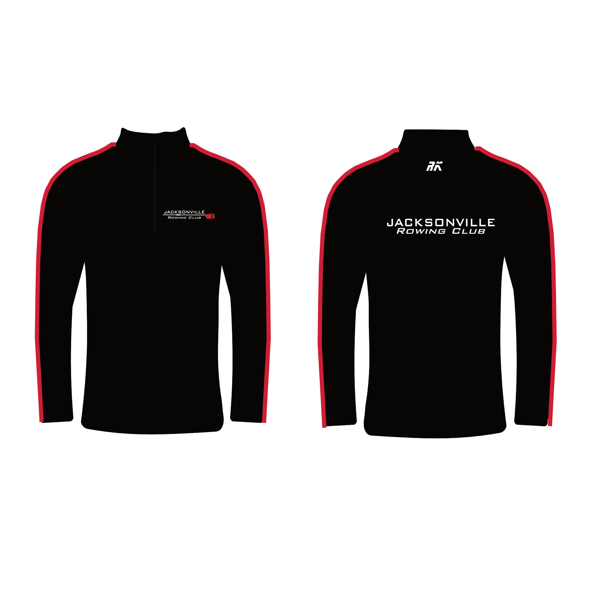 Jacksonville Rowing Club PERFORMANCE Q-Zip