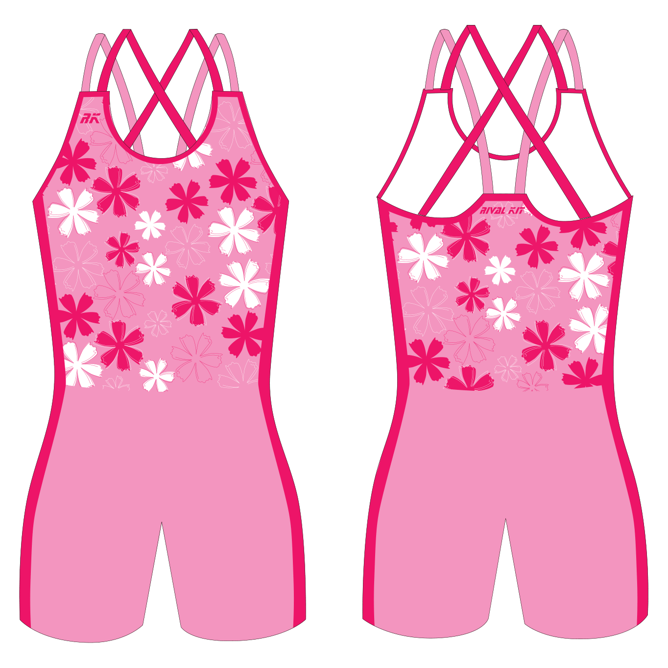 Pink Flower Strappy AIOX