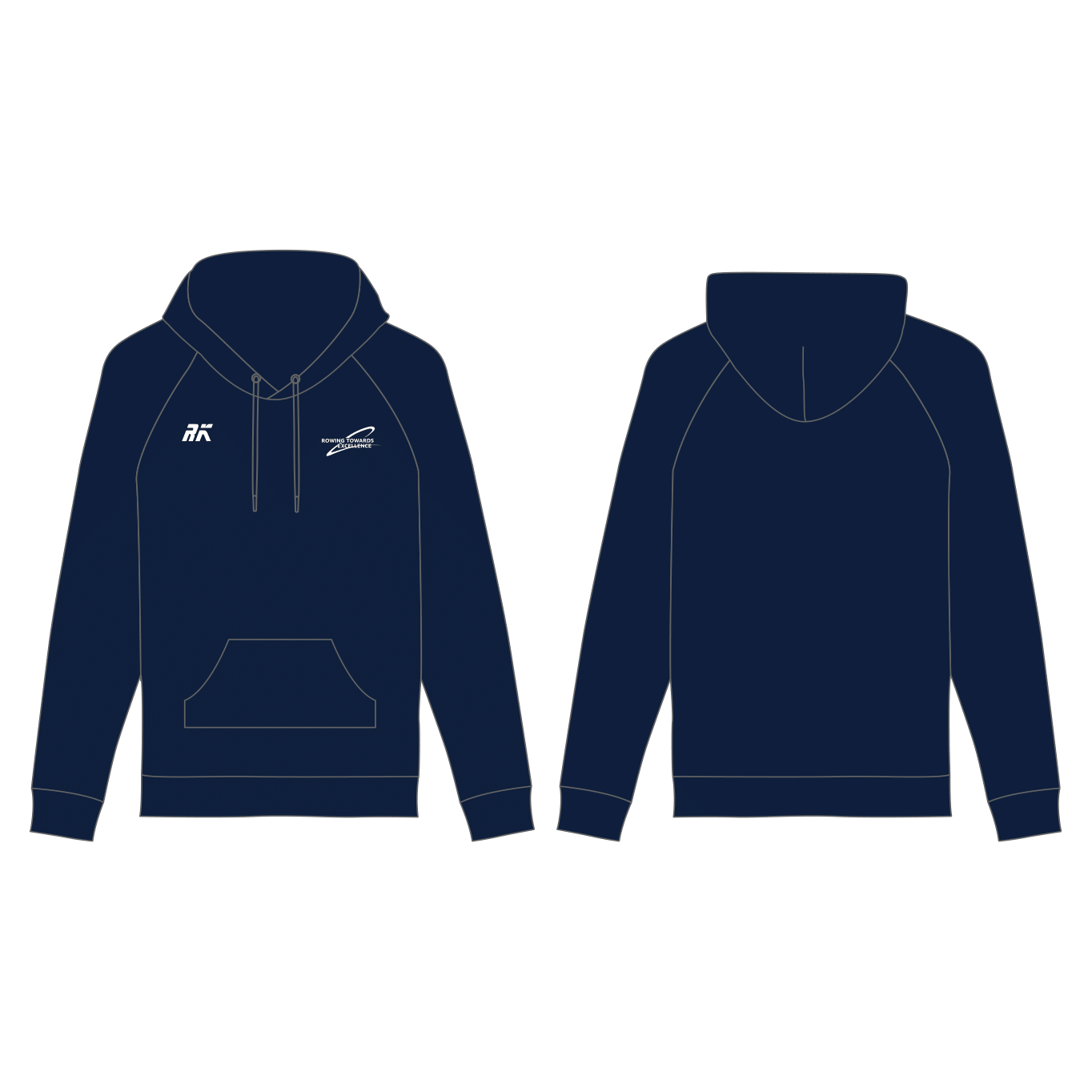 Rowing Towards Excellence Hoodie
