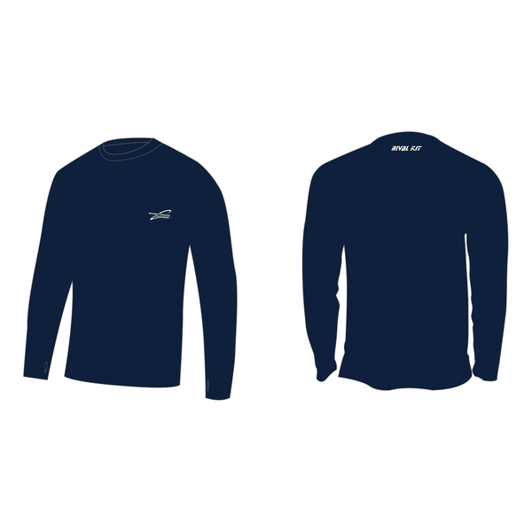Rowing Towards Excellence Long Sleeve Gym T-Shirt