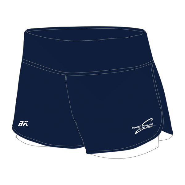 Rowing Towards Excellence Female Gym Shorts
