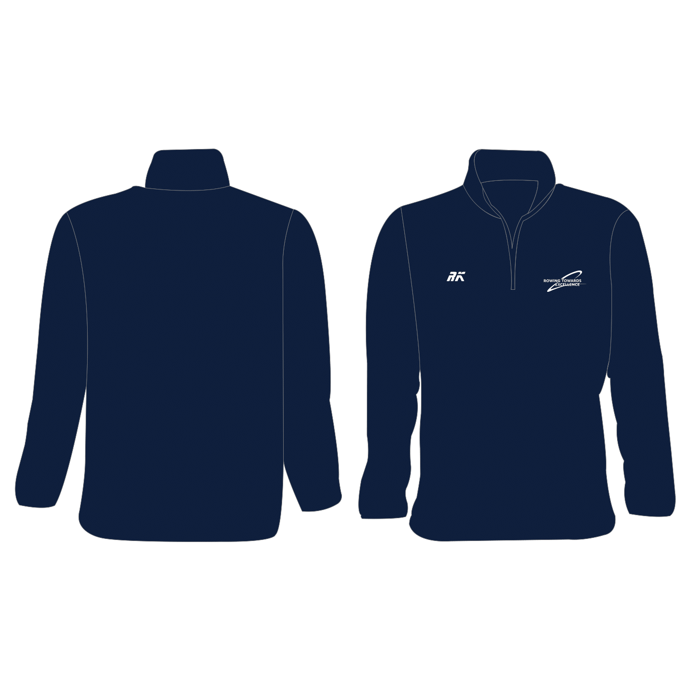 Rowing Towards Excellence Fleece Q-Zip