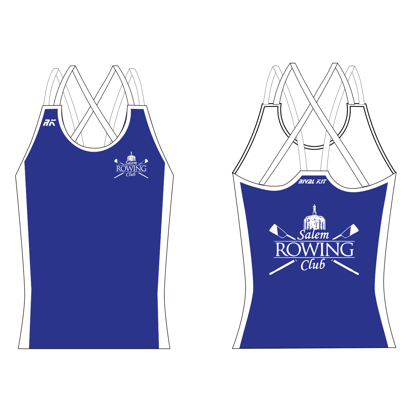 Salem Rowing Club Strappy Vest