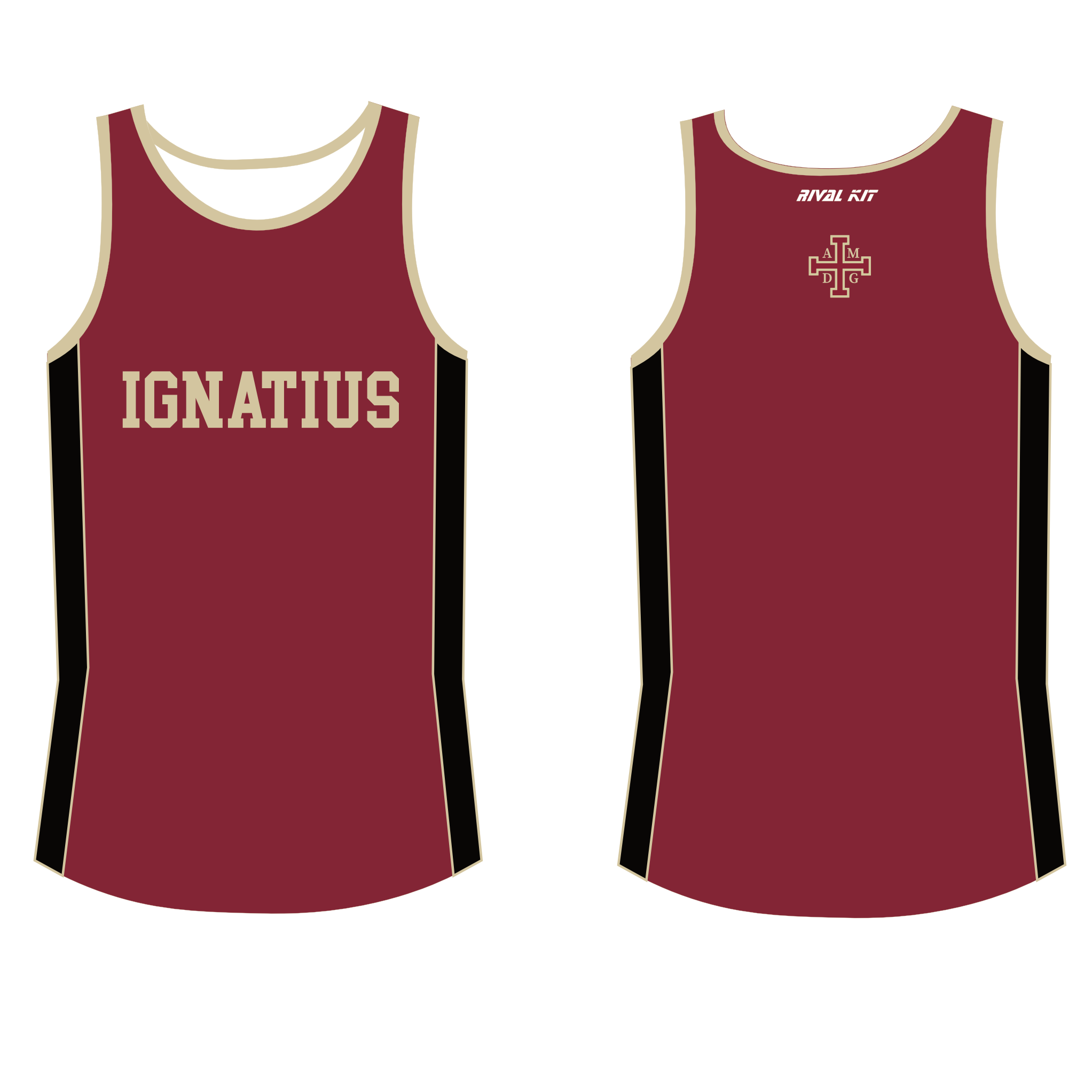 Saint Ignatius Chicago Rowing Racing Vest
