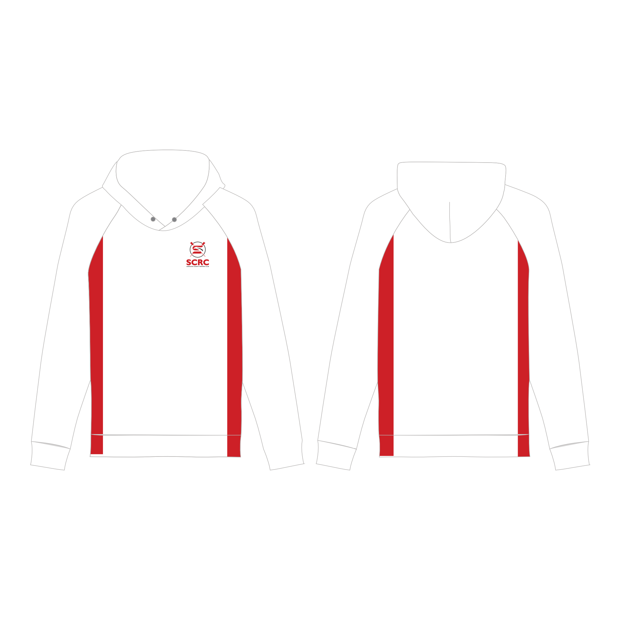 Sarasota County Rowing Club Sun Hoodie